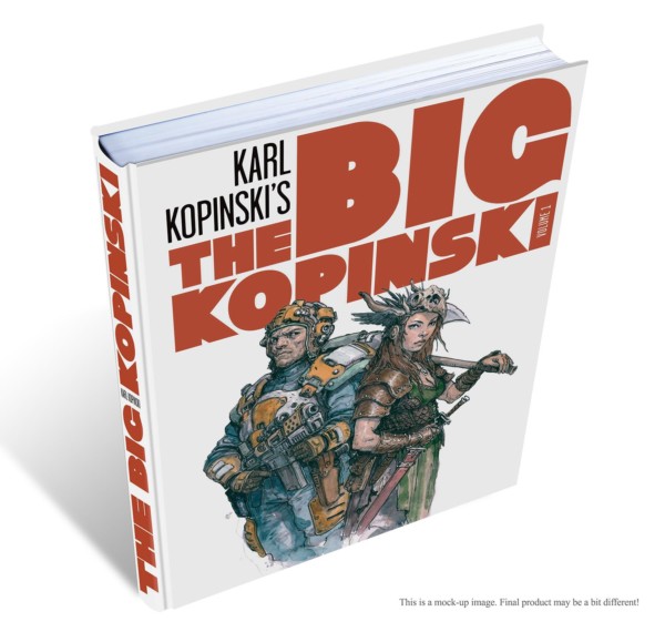 The Big Kopinski Caurette Karl Kopinski 3D Mockup low res
