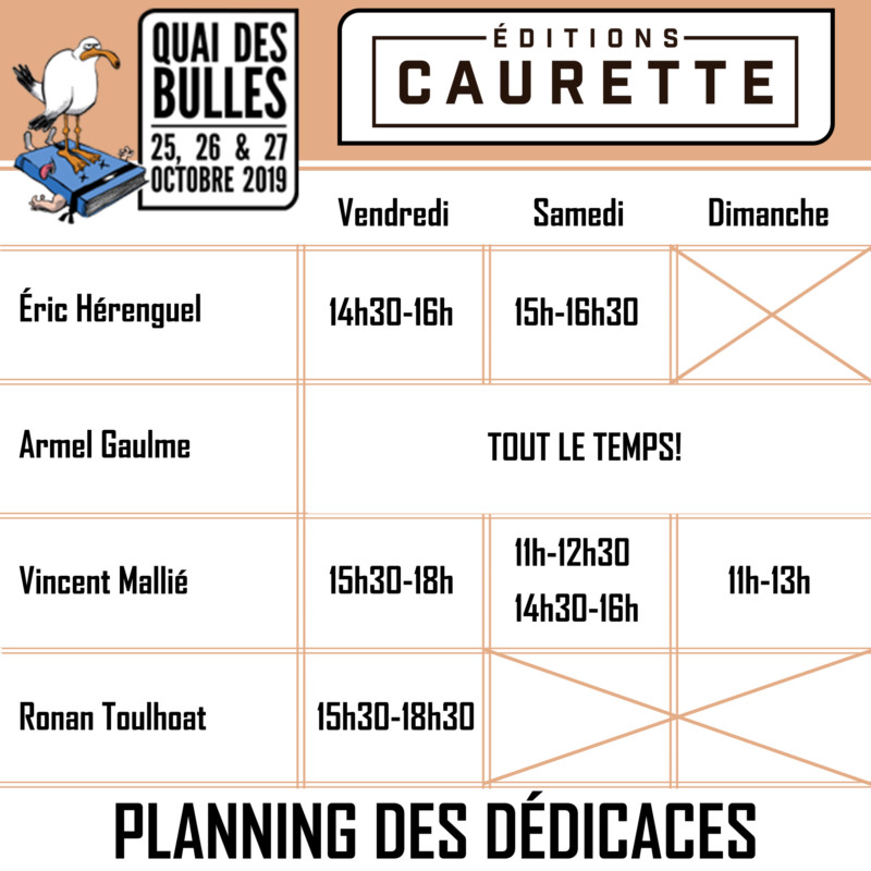 BULLESd&édicace
