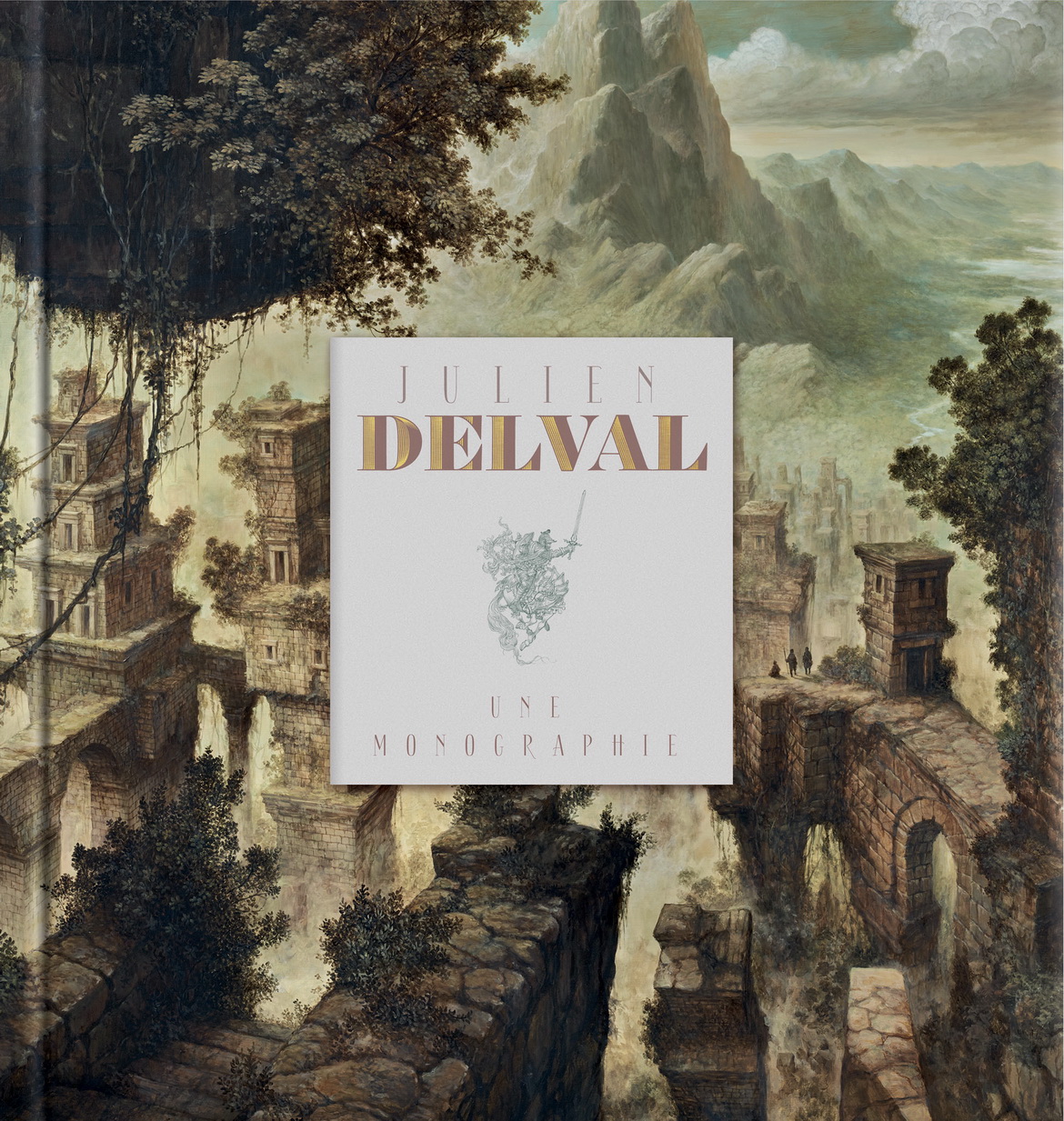 Couverture de l'artbook Monographie de Julien Delval.