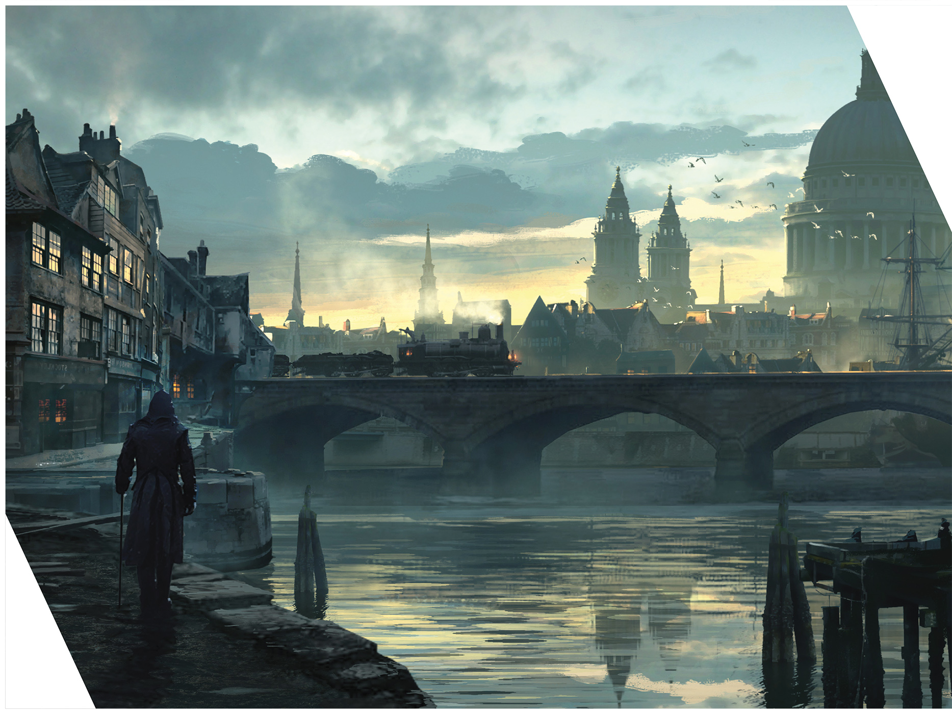 Extrait de Worlds de Raphael Lacoste. Travail sur Assassin's creed.
