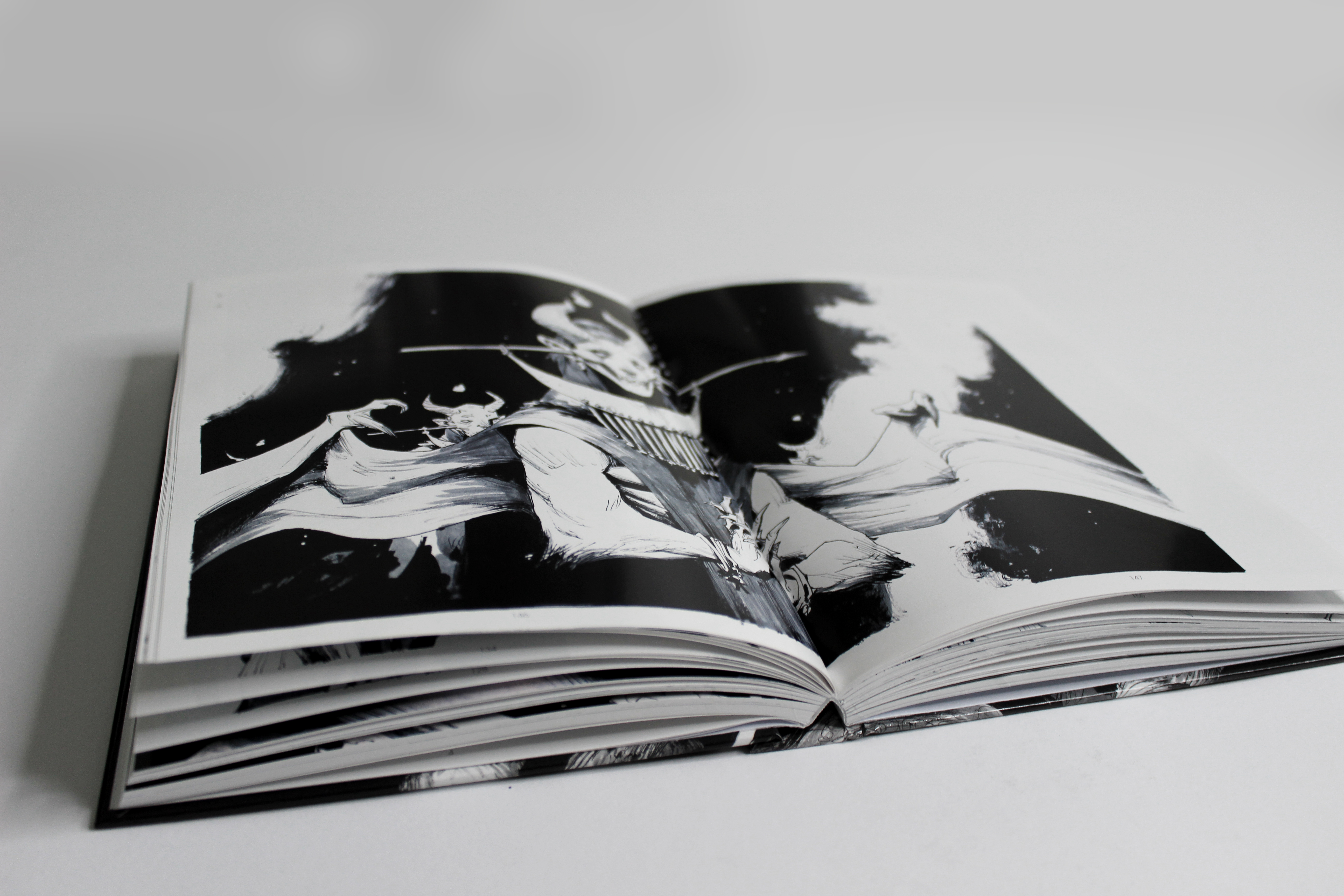 Extrait de l'artbook Aphos d'Andrew Mar.