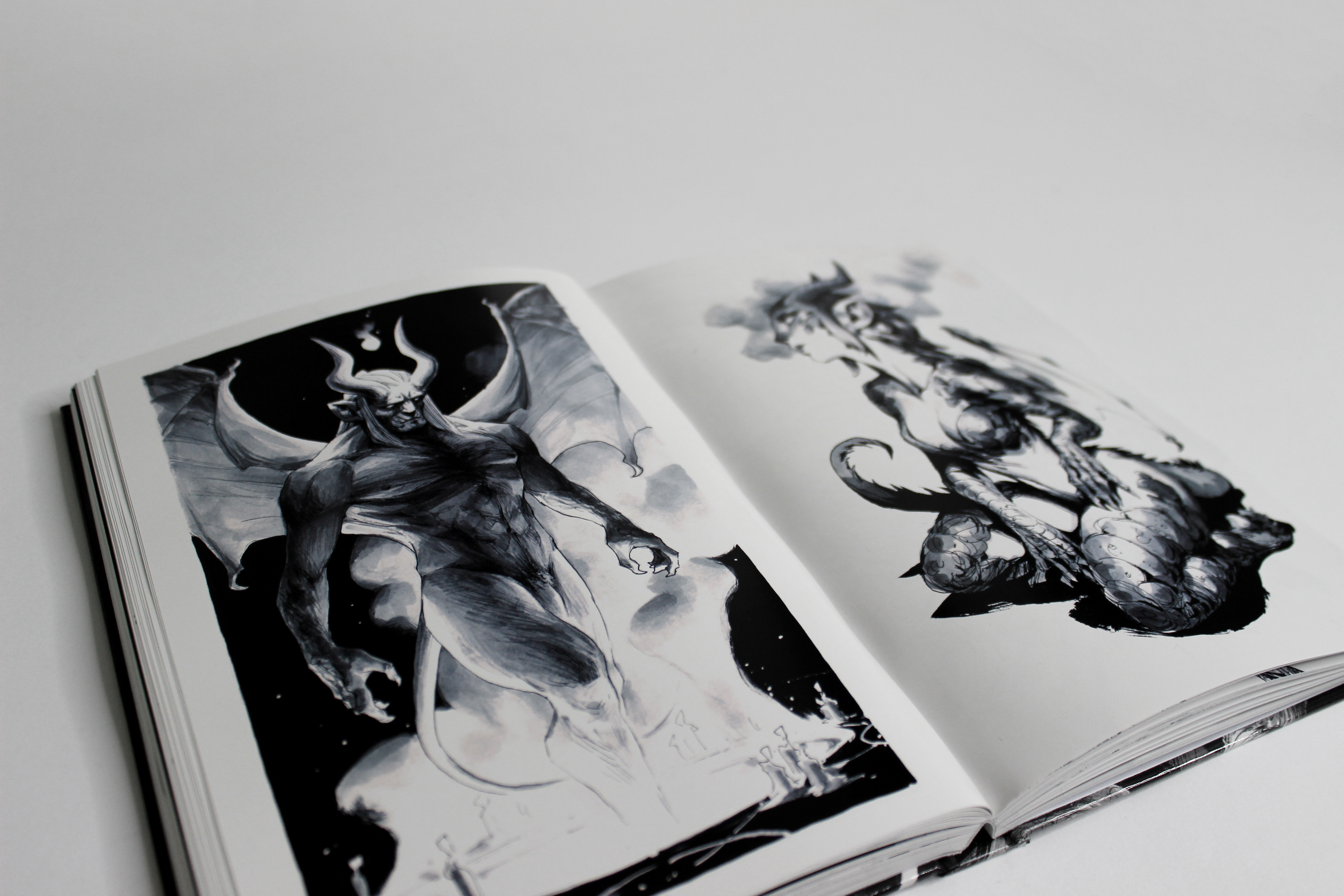 Extrait de l'artbook Aphos d'Andrew Mar.