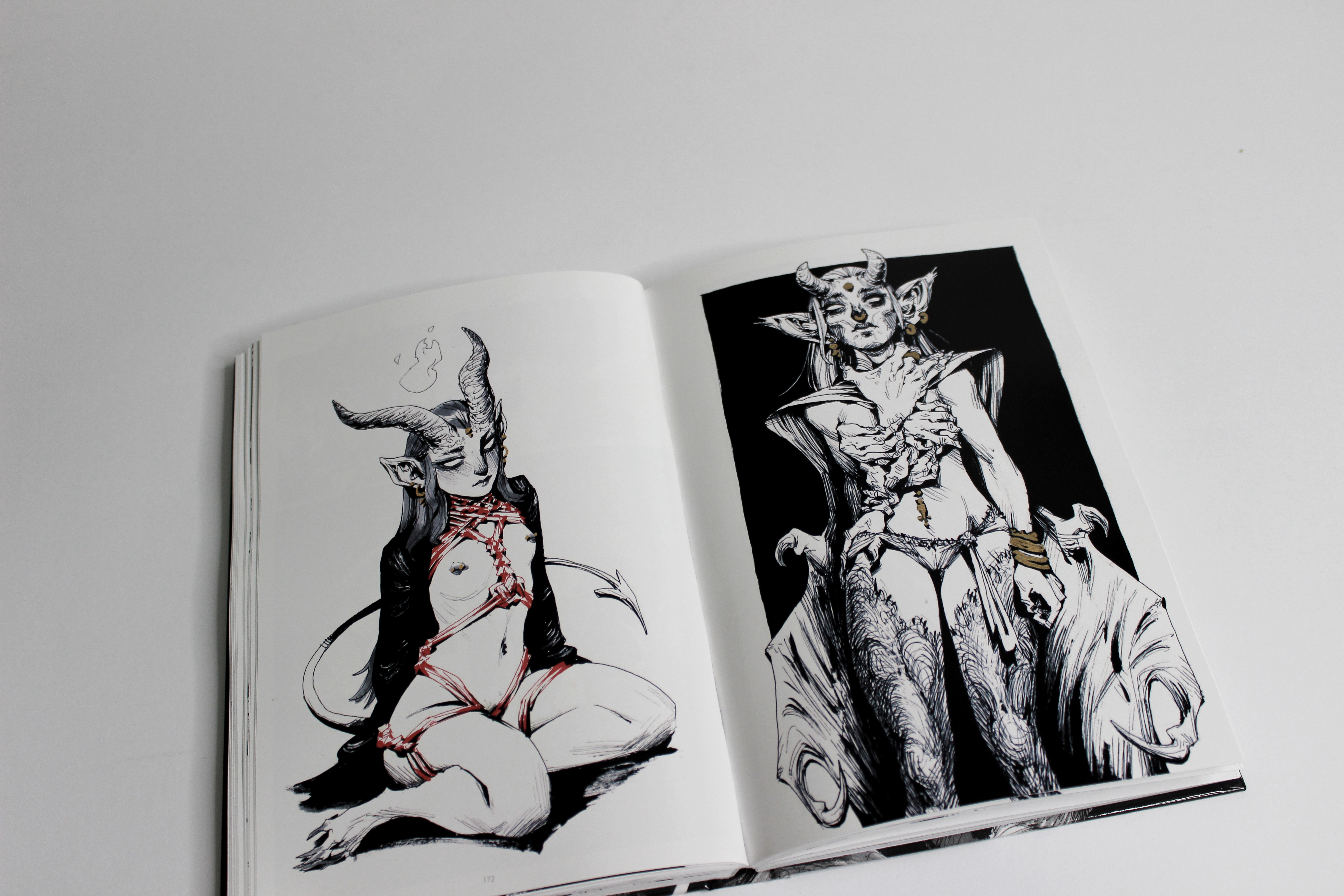 Extrait de l'artbook Aphos d'Andrew Mar.