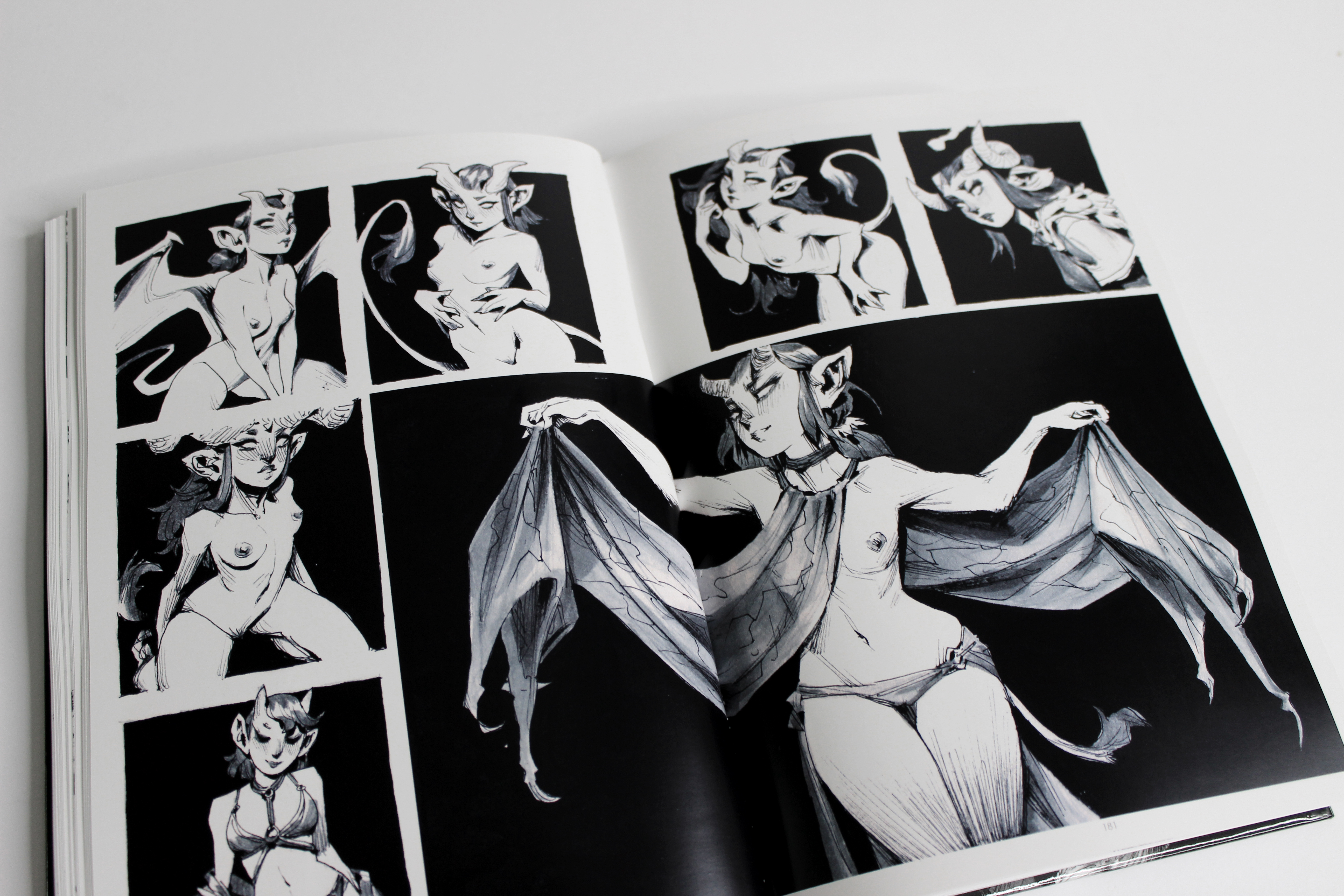 Extrait de l'artbook Aphos d'Andrew Mar.