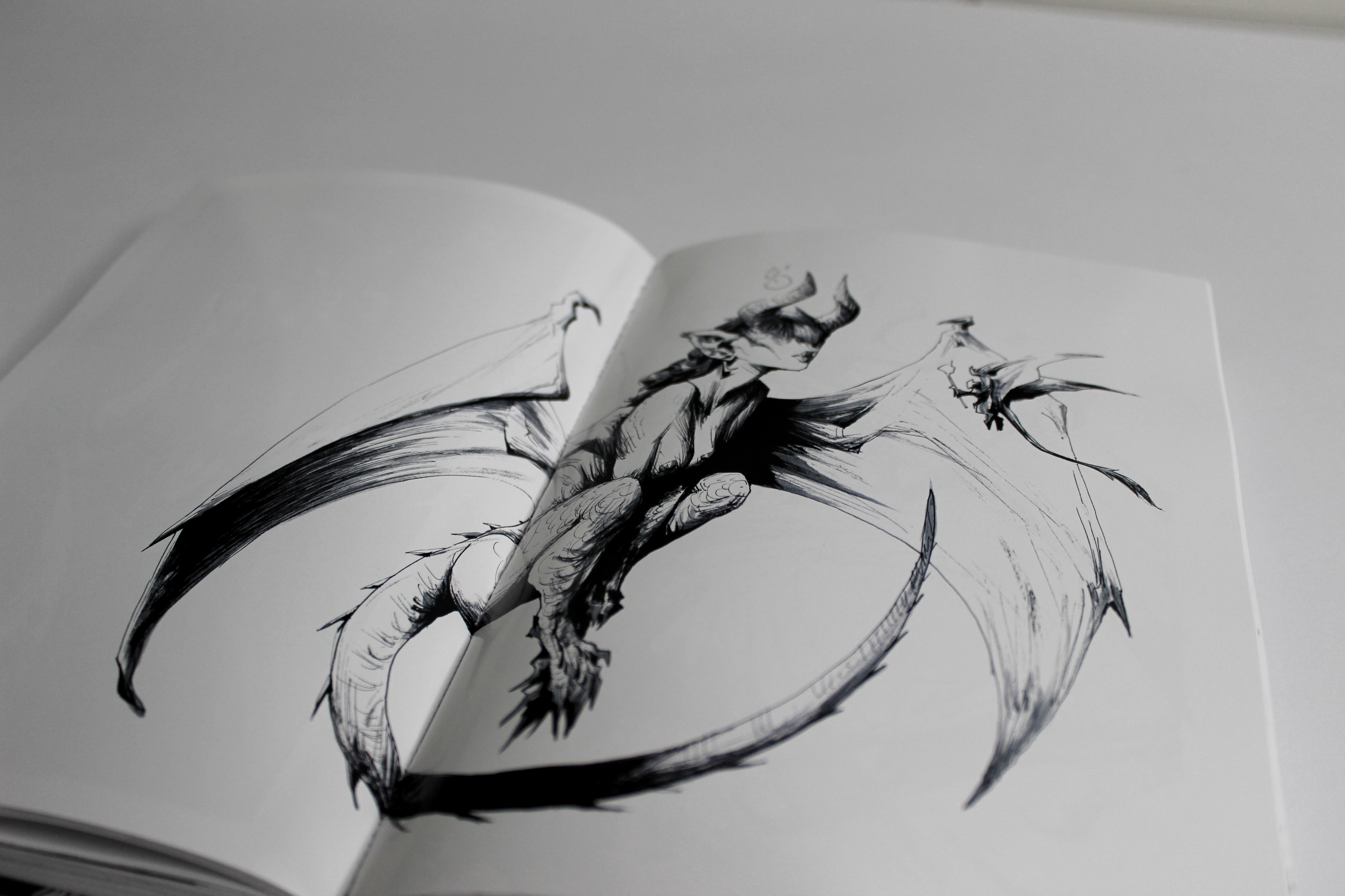 Extrait de l'artbook Aphos d'Andrew Mar.