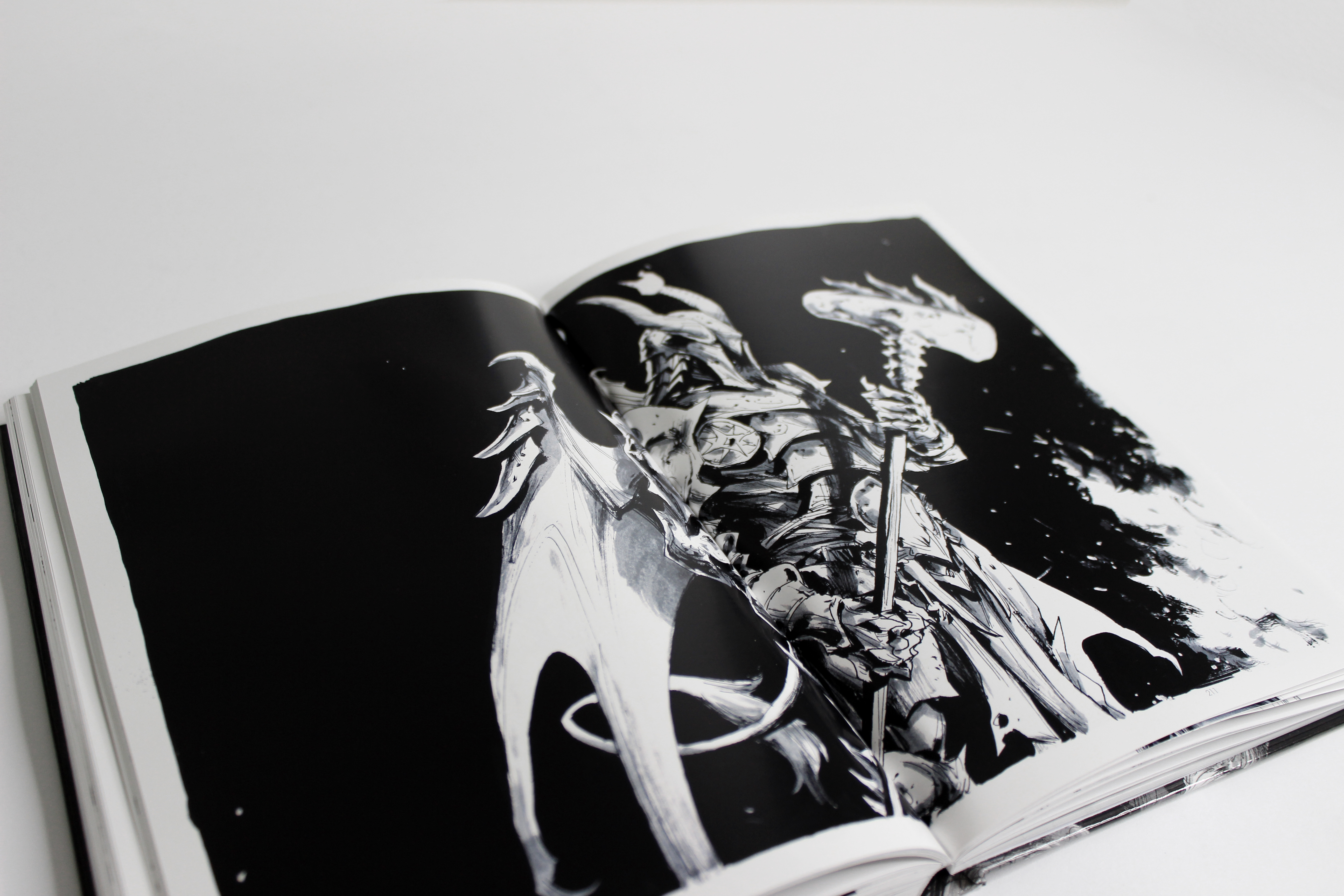 Chevalier des enfers, dessiné par Andrew Mar.