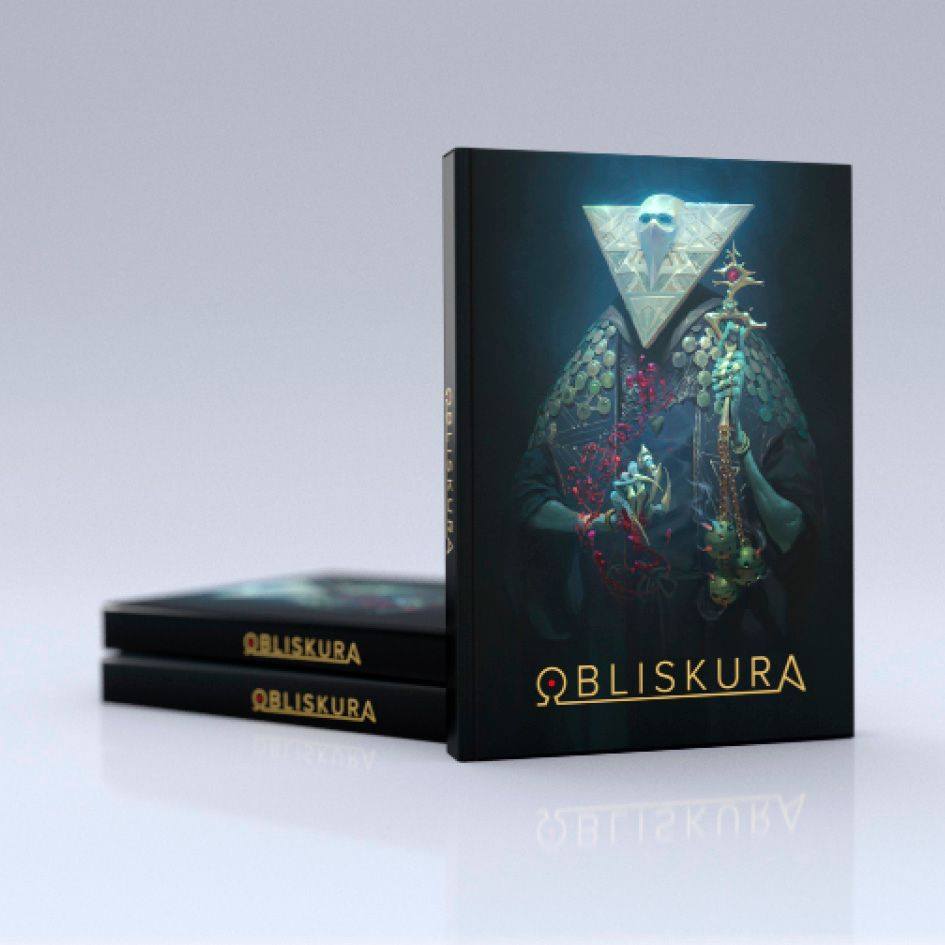 Cover Standard_ Obliskura L'artbook Obliskura d'Alex Konstad, le livre.
