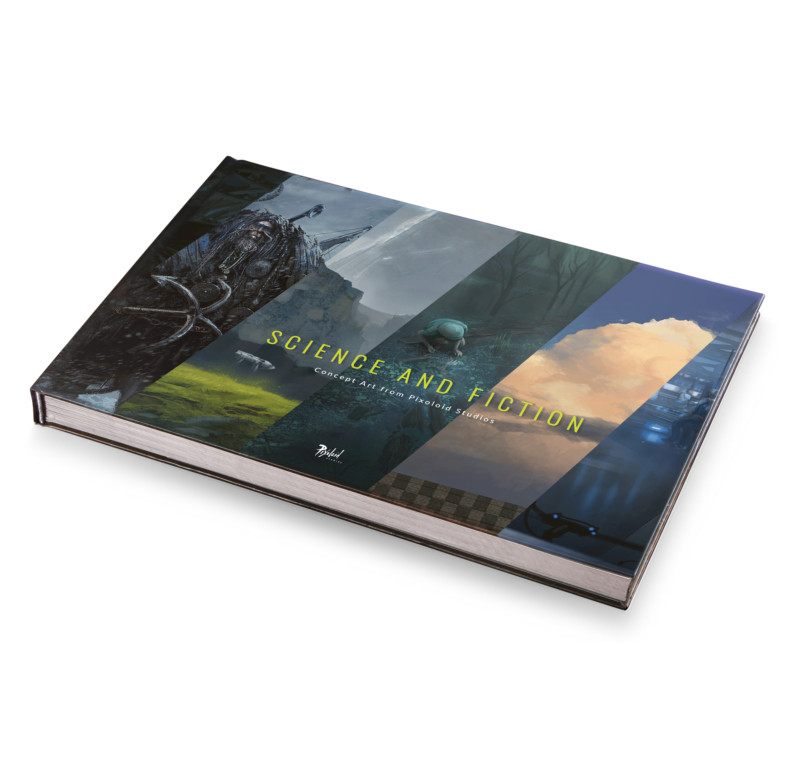 Couverture de Science and Fiction, concept art from Pixoloid studios