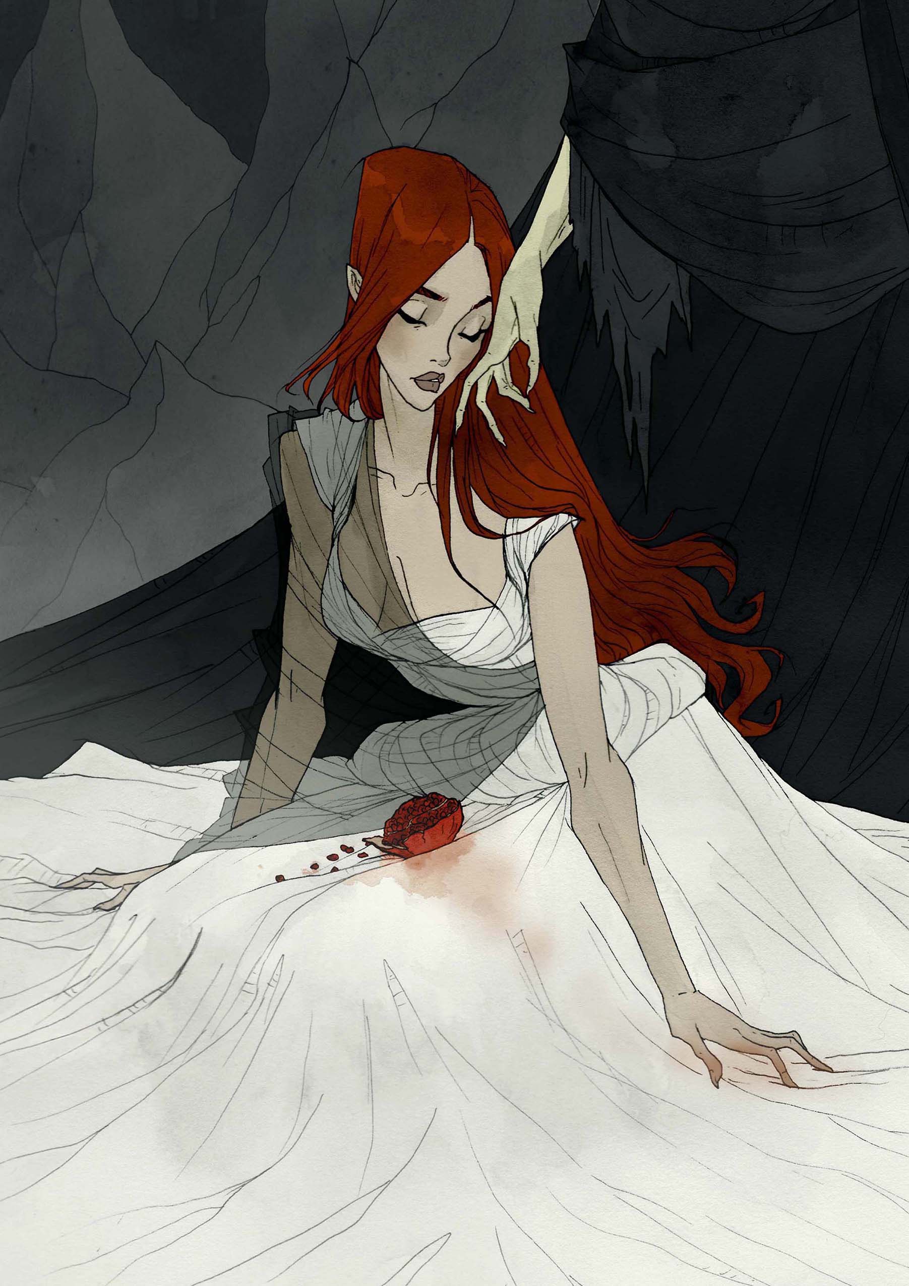 Persephone and Hades - Abigail Larson 2017