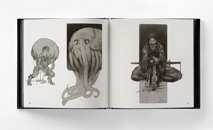 Bjorn Hurri et Lovecraft, un sacré bon mélange pour un arbook effroyable !