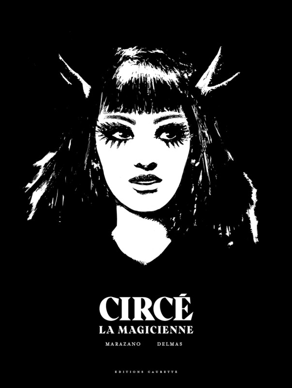 Caurette-Delmas+Marazano-Circe-de-Luxe-Couverture Couverture de Circé la magicienne.