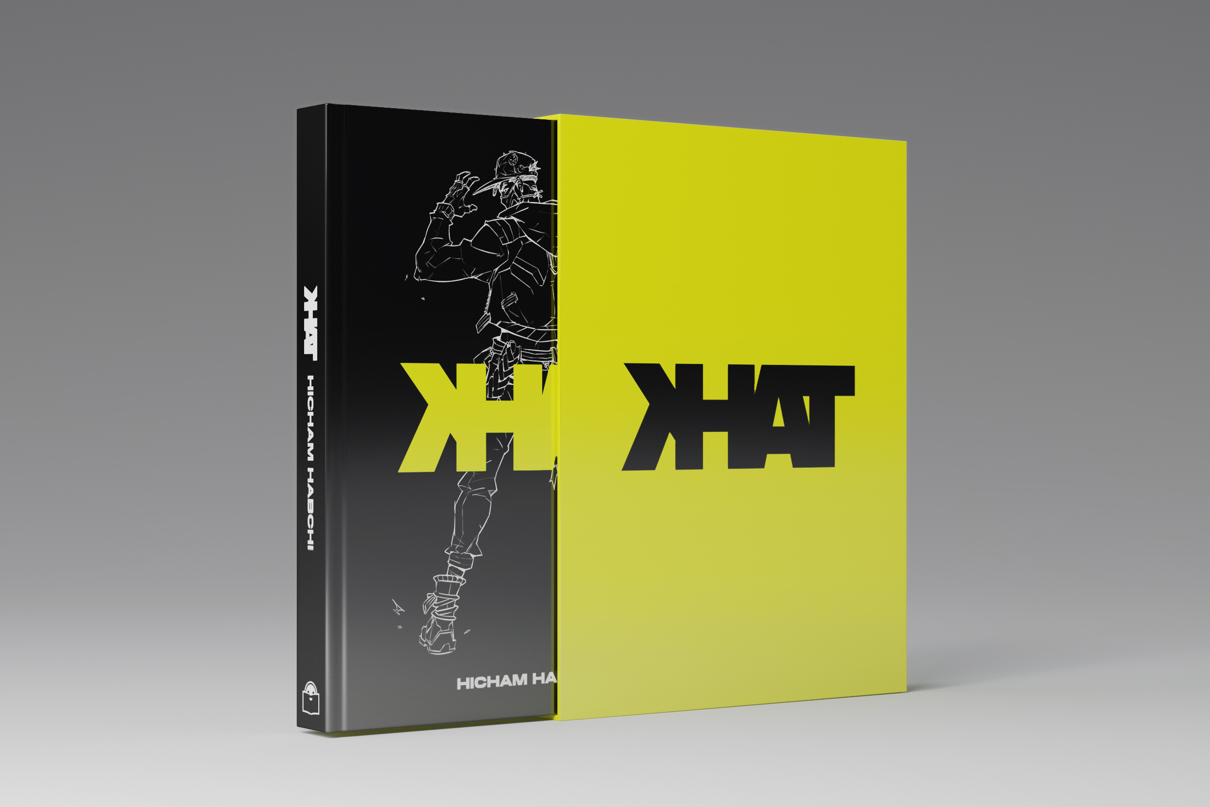 Image du livre Khat de Hicham Habchi, un artiste marocain passionné de bandes dessinées et de jeux vidéos