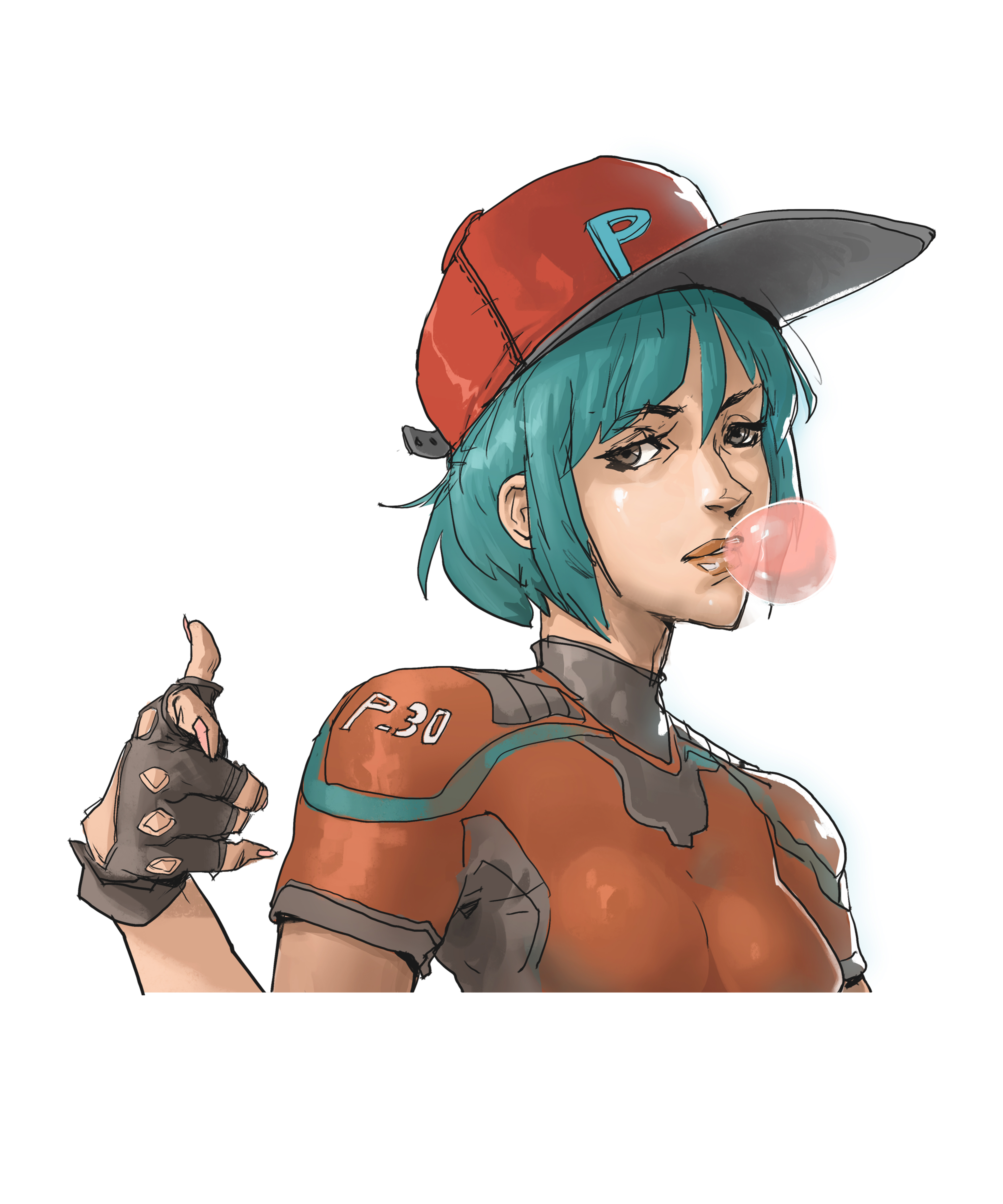 Une femme-ange dessinée par Hicham Habchi, un artiste marocain passionné de bandes dessinées.