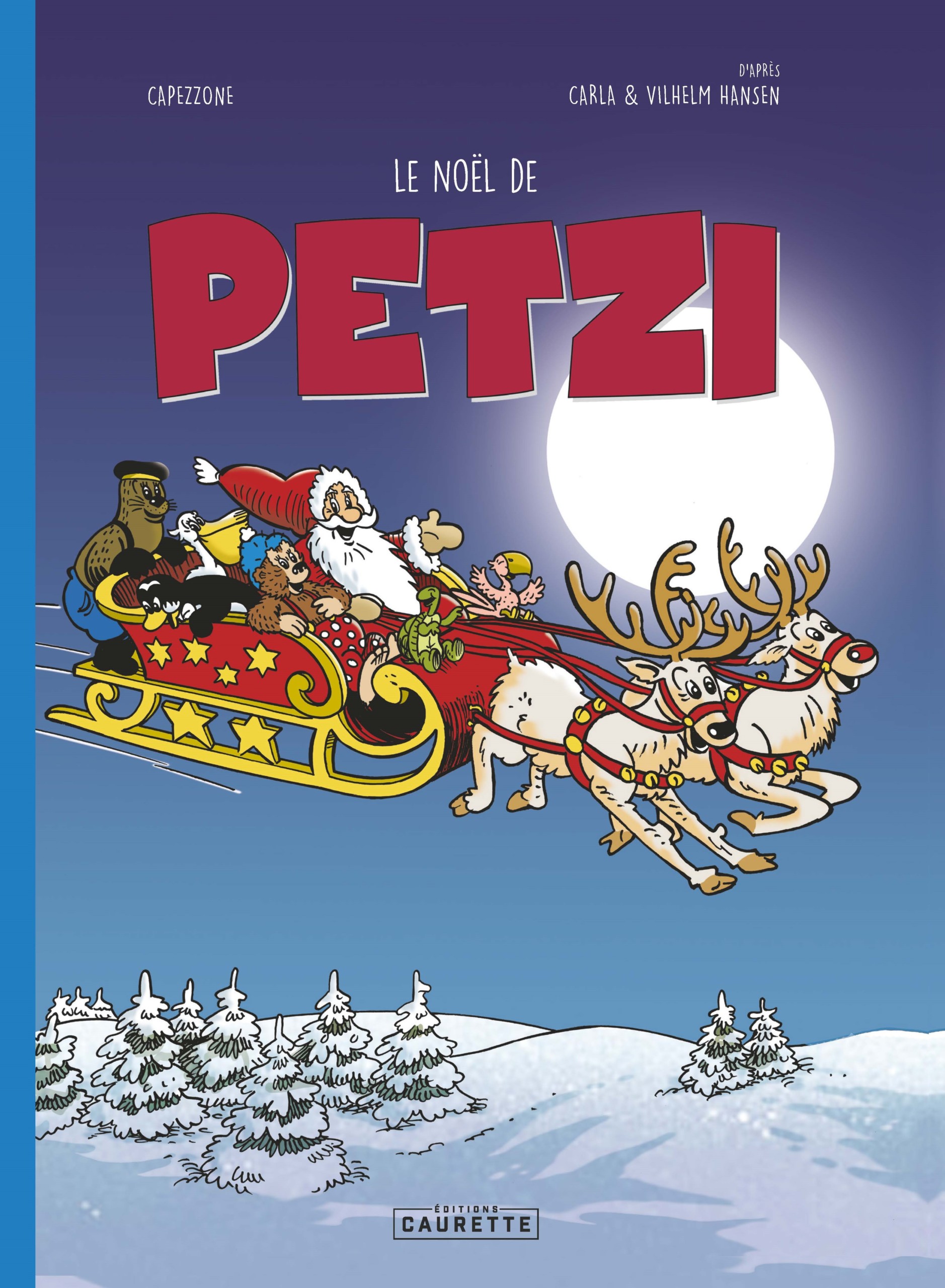 Petzi (le Noël de) – Couv – v10 (en planche – Dos 10,5 mm)_crop Le Noël de Petzi