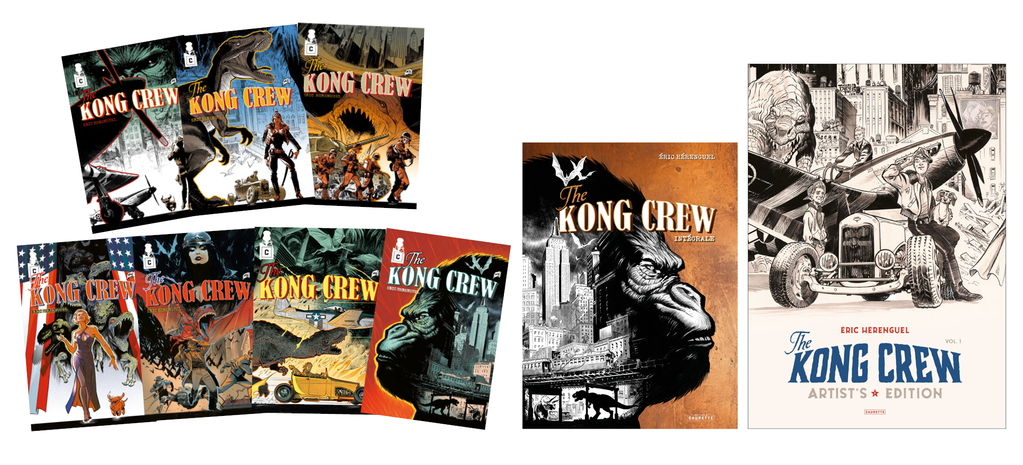 Versions de Kong Crew