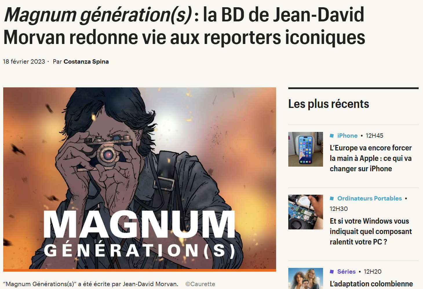 Magnum Génération(s)