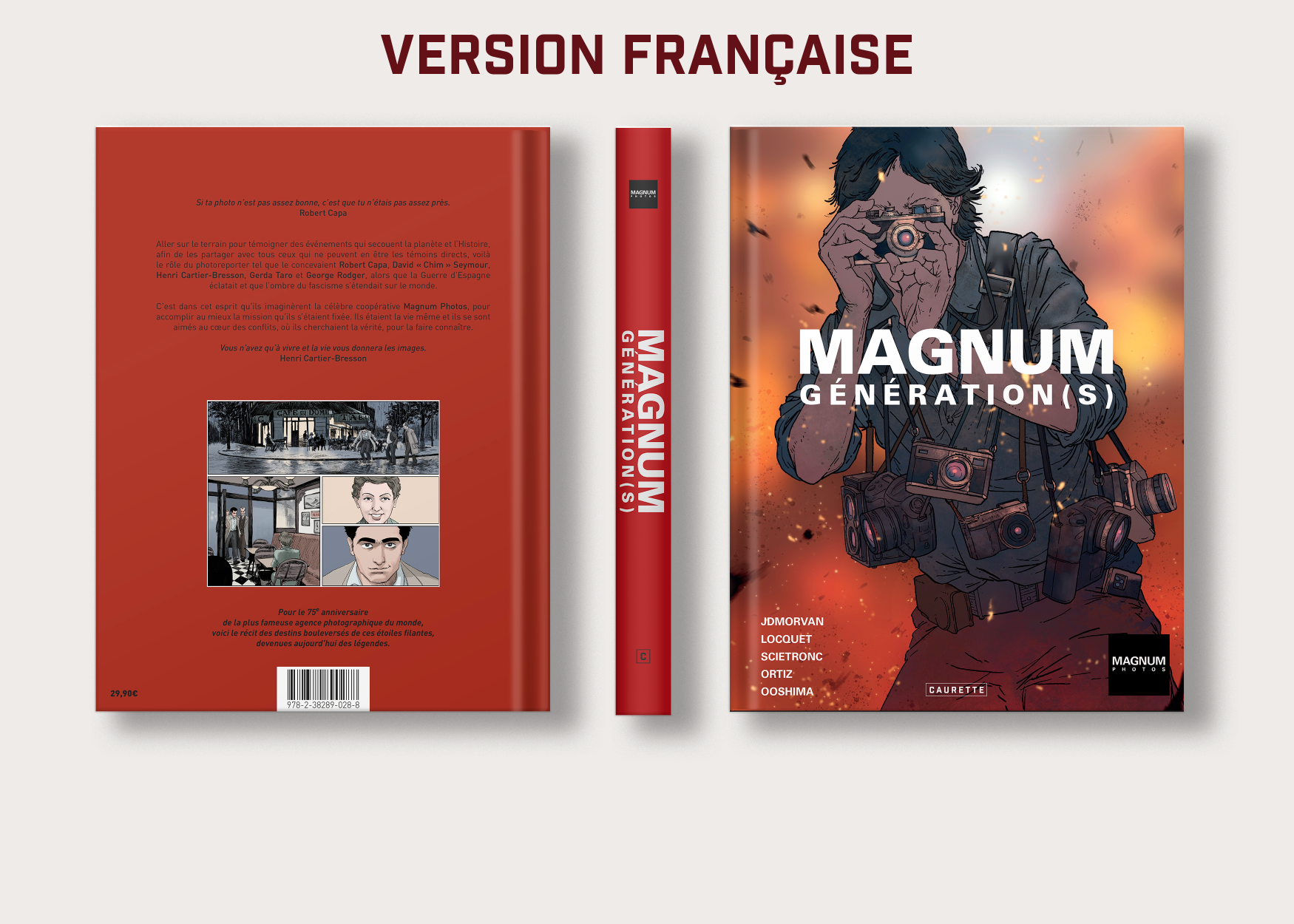 Livre Magnum Génération(s) FR texte Livre Magnum Génération(s) FR