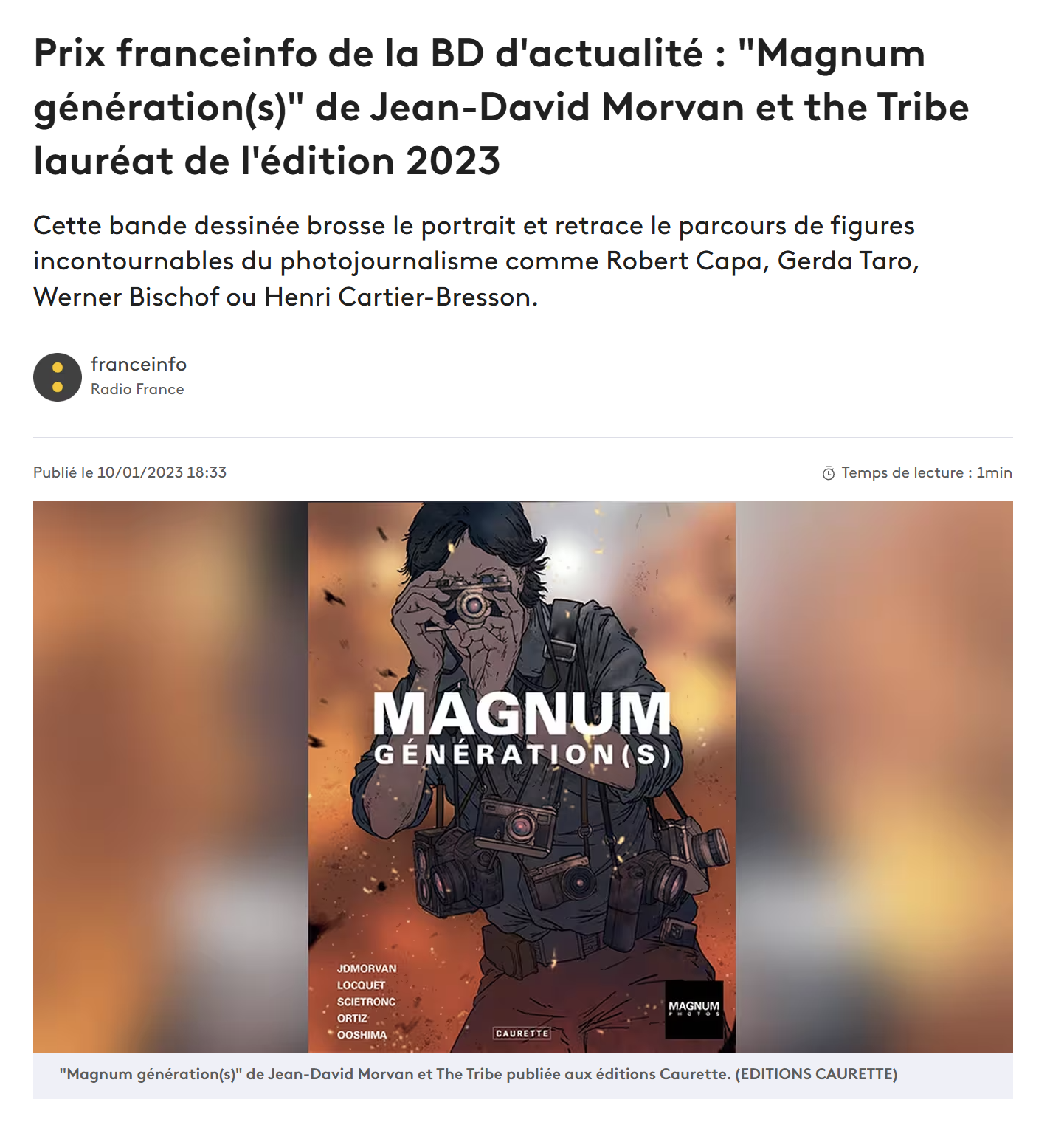 Magnum Génération(s)