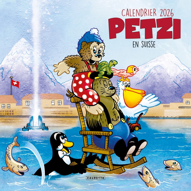 Calendrier Petzi en Suisse 2026
