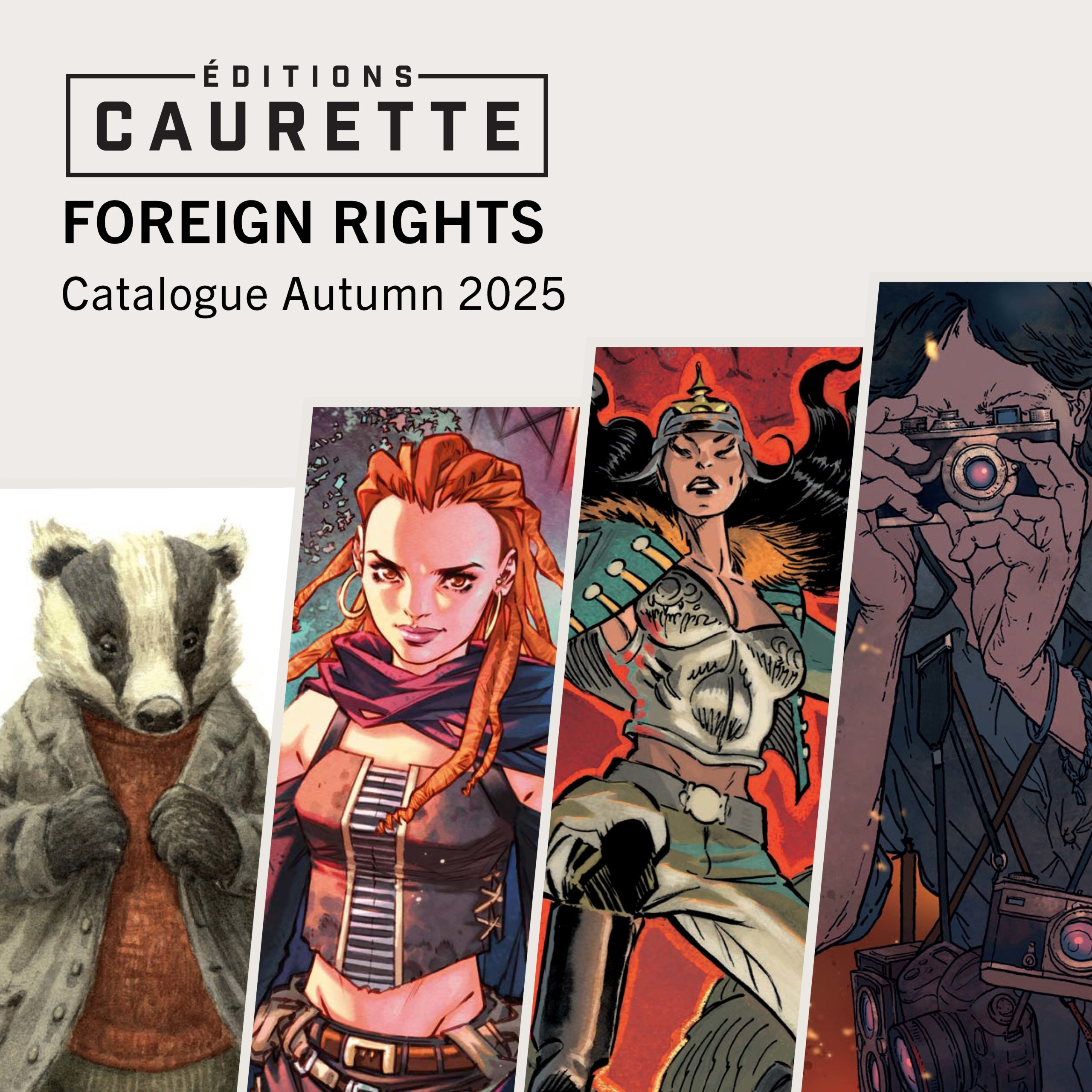Couverture catalogue Foreign Rights Couverture catalogue Foreign Rights autumn 2025