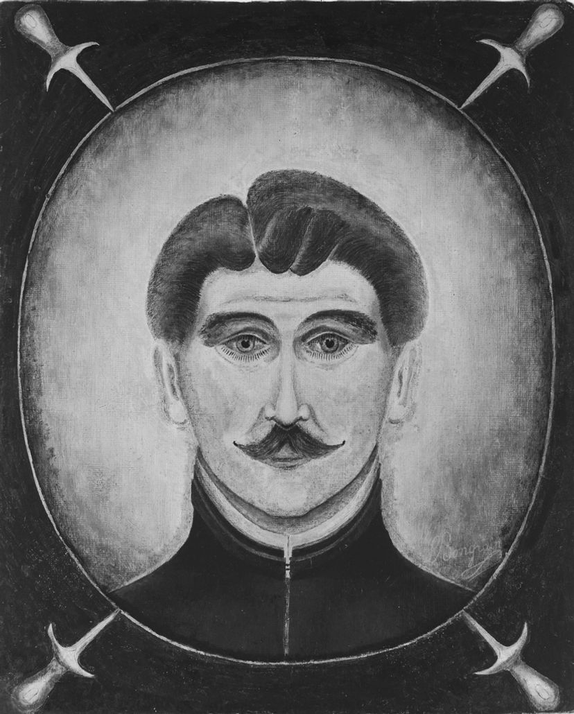 Autoportrait Léon Bongrain Autoportrait Léon Bongrain