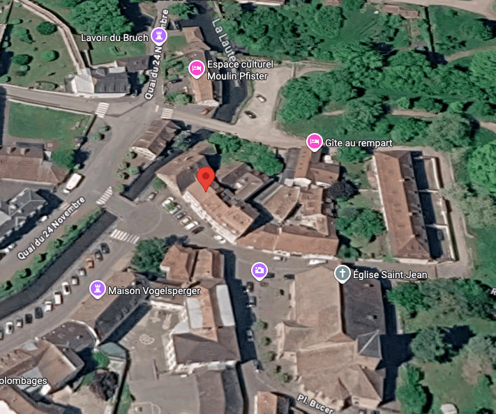 Wissembourg – Vue aérienne