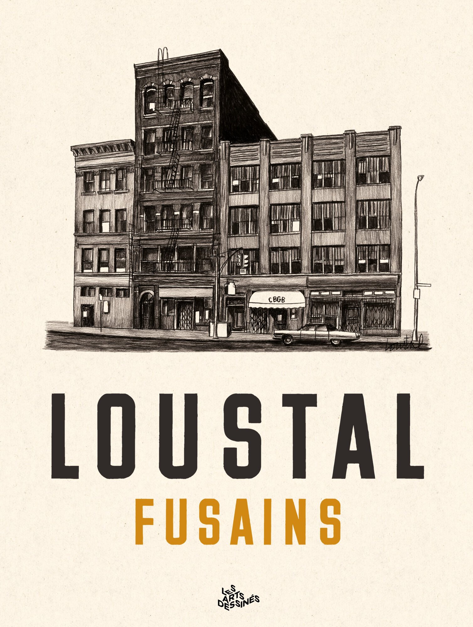 Jacques de Loustal – Fusains